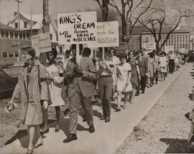 Civil rights protest